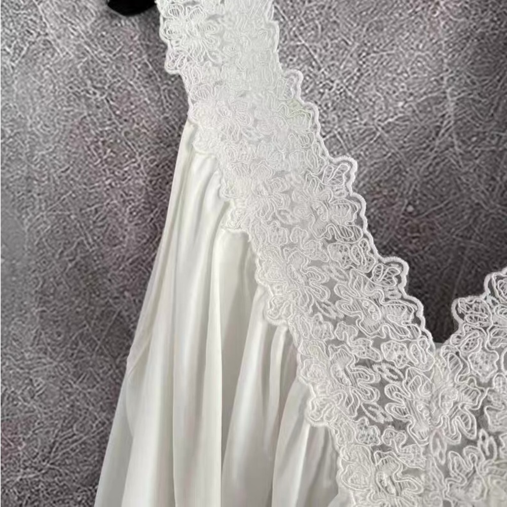 Helsa Helsa poplin lace mini dress, XXS XS S M - Picture 10 of 10